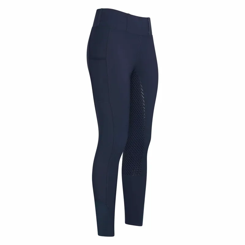 HV Polo Classic Full Grip Riding Tights Navy-1